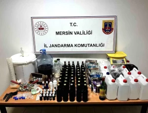 Mersin’de Sahte İçki Operasyonu: Şüpheli Yakalandı